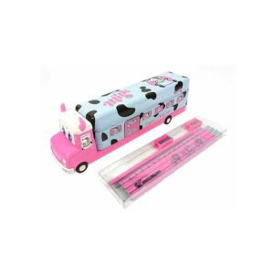 Metal Truck Pencil Box with Pencils and Sharpener - Knapdirect