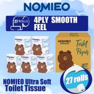 NOMIEO 4 Ply SOFT Toilet Paper Individually Wrap - Knapdirect
