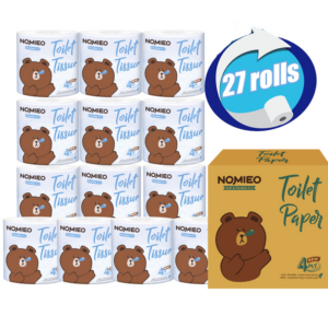 NOMIEO 4 Ply SOFT Toilet Paper Individually Wrap - Image 2