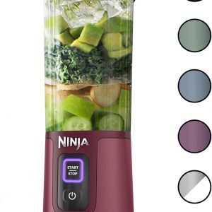 Ninja BC151BK Blast Portable Blender, Cordless, 18oz. Vessel, Personal Blender for Shakes & Smoothies, BPA Free, Leakproof Lid & Sip Spout, USB-C Rechargeable, Dishwasher Safe Parts - Image 2